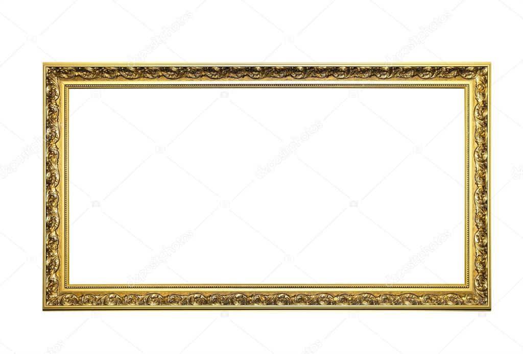 Golden Picture Frame — Stock Photo © Ivantsov 14260241