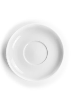 beyaz arkaplan üzerindeki plaka