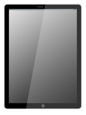 siyah beyaz zemin üzerine gibi ipade - tablet