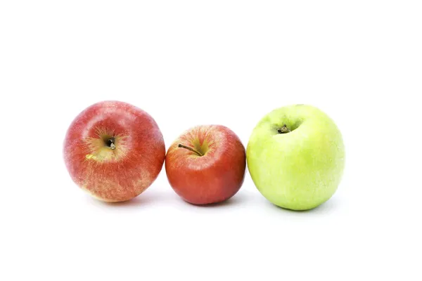 Červená jablka — Stock fotografie