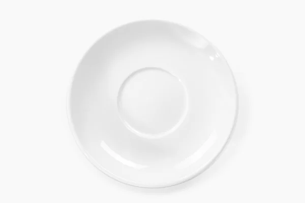 Plate on white background — Stock Photo, Image