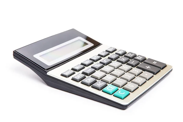 Calculatrice sur fond blanc — Photo