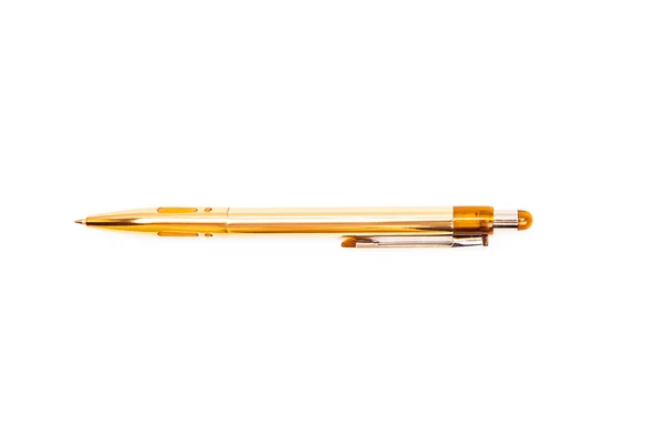 하얀 배경에 고립 된 펜 — 스톡 사진