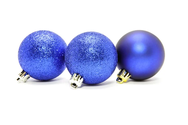 Christmas balls isolated on a white background Royalty Free Stock Photos