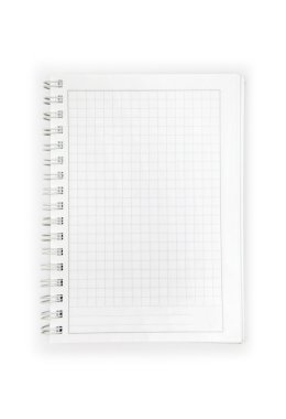 Beyaz bir arka planda Yalıtılmış dizüstü