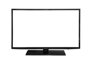 beyaz izole monitör