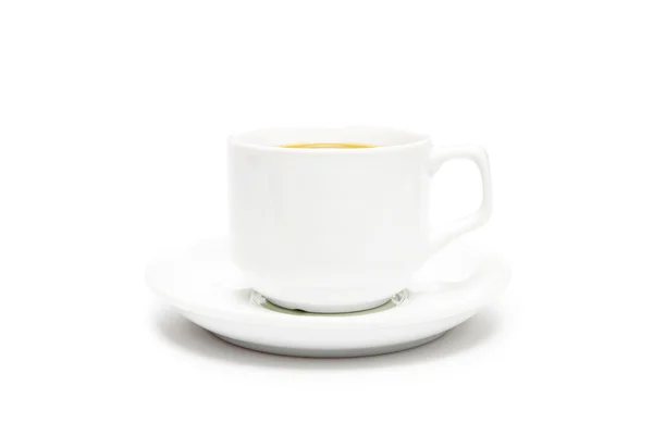 Café tasse isolé sur blanc — Photo