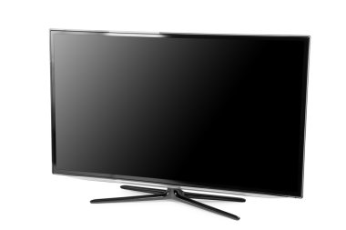 beyaz izole monitör