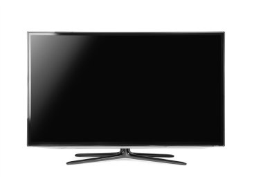 beyaz izole monitör