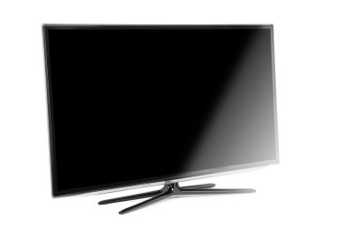 beyaz izole monitör