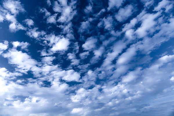 Cielo blu con sfondo nuvole bianche — Foto Stock