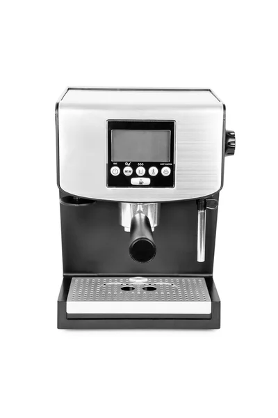 Isolierte Kaffeemaschine auf weißem Hintergrund — Stockfoto