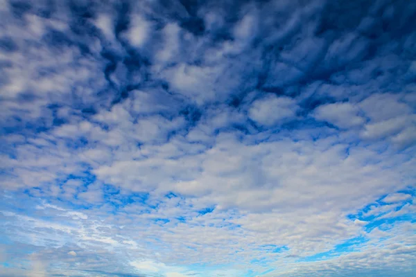 Cielo blu con sfondo nuvole bianche — Foto Stock