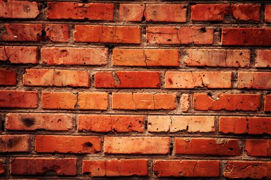Eski grunge tuğla duvar arkaplanı