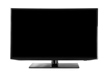 beyaz izole monitör