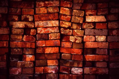 Eski grunge tuğla duvar arkaplanı