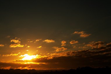 Günbatımı Arkaplanı