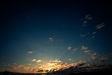 Günbatımı Arkaplanı