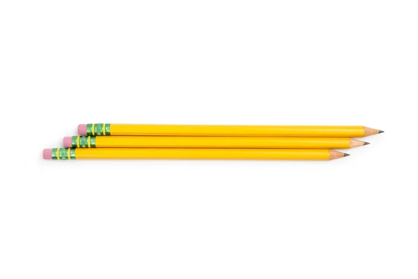 Pencil isolated on pure white background — Stock Photo, Image