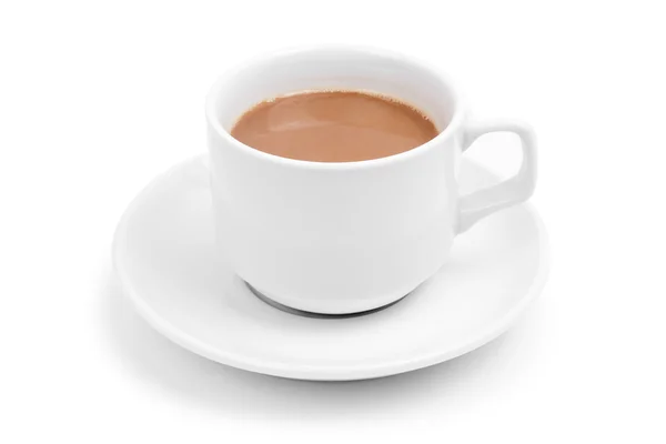 Café taza aislado en blanco — Foto de Stock