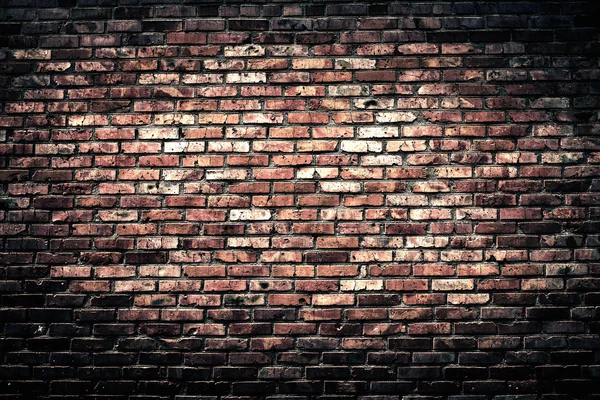 Old grunge brick wall background — Stock Photo, Image