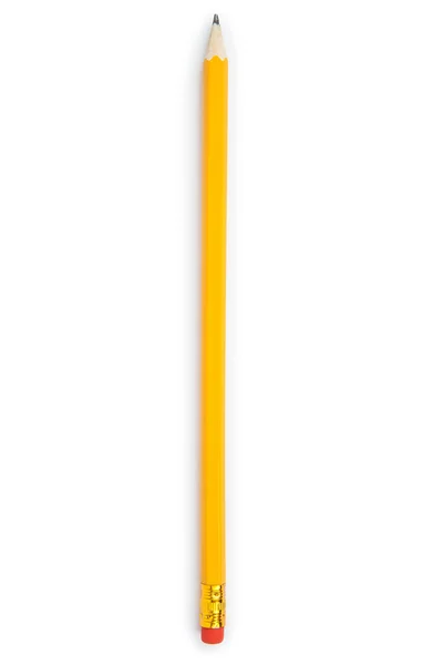 Pencil isolated on pure white background — Stock Photo, Image