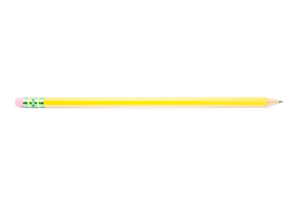 Один жёлтый карандаш — стоковое фото