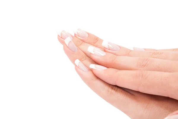 女人的指甲护理 — 图库照片