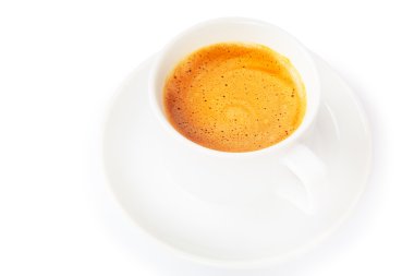 Kahve fincanı ve çay tabağı.