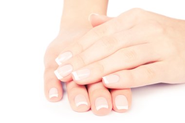 kadının tırnak bakımı