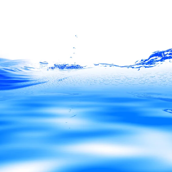 Water en belletjes — Stockfoto