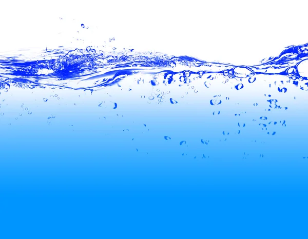 Wasser und Blasen — Stockfoto
