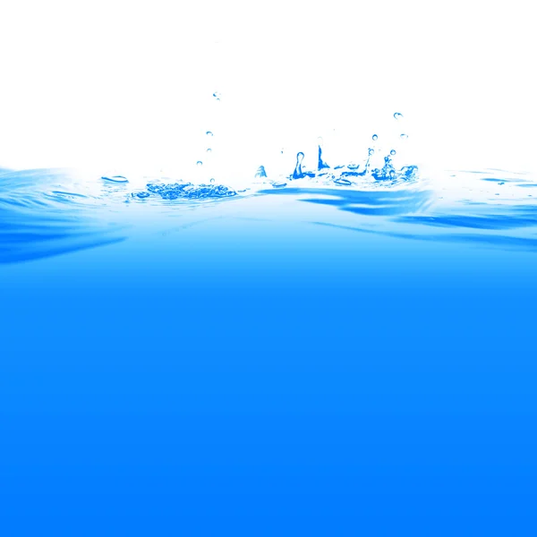 Water en belletjes — Stockfoto