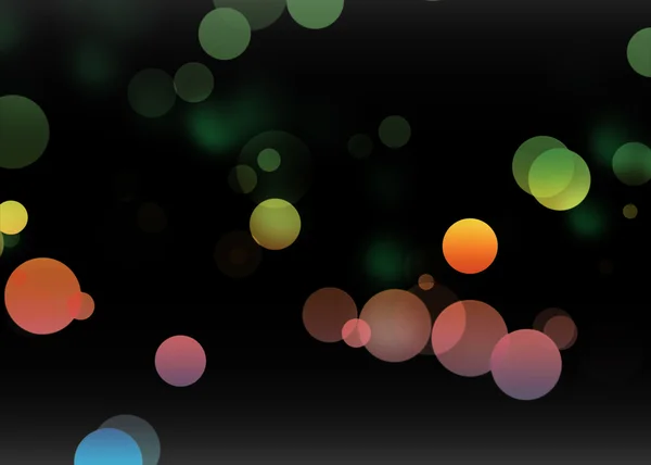 Luci colorate Bokeh — Foto Stock