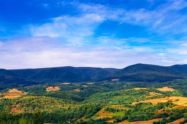 Yeşil tepeler — Stok fotoğraf