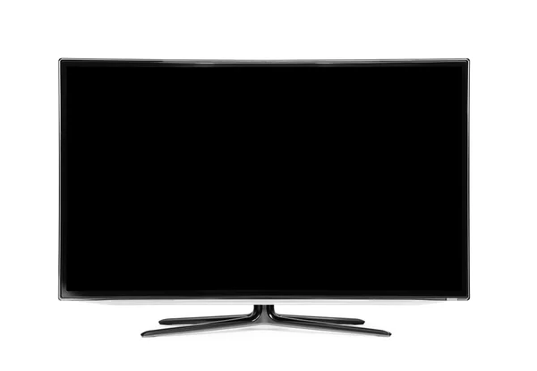Monitor preto em branco — Fotografia de Stock