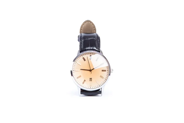 Reloj de pulsera negro — Foto de Stock