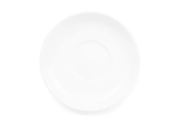 One white Plate — Stock Photo, Image