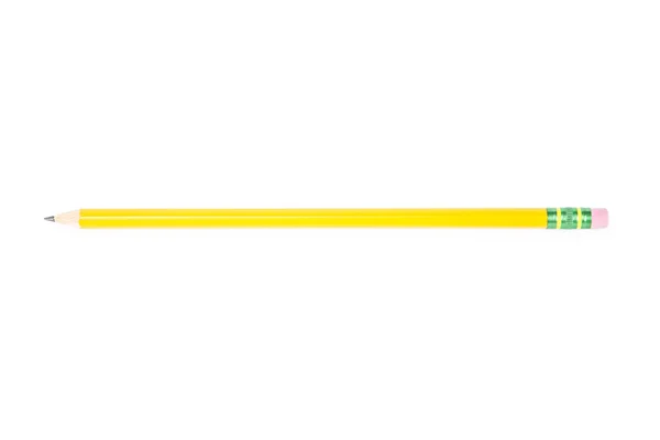 Ein Bleistift mit Radiergummi — Stockfoto