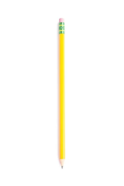Un lápiz amarillo — Foto de Stock