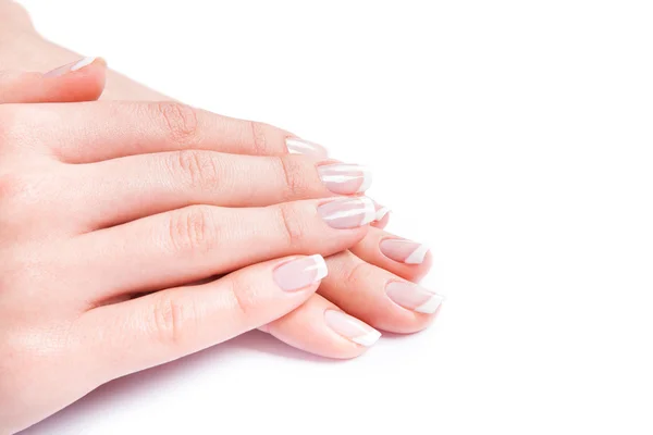 Vrouwelijke nagels — Stockfoto