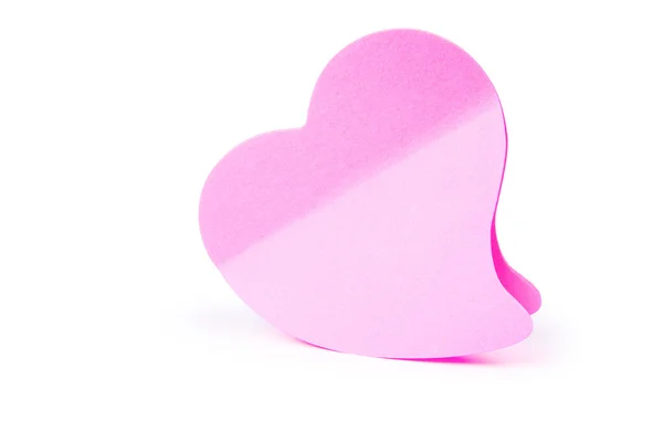 Rózsaszín szív — Stock Fotó