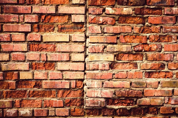 Alte Backsteinmauer Hintergrund — Stockfoto