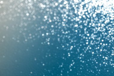 Mavi bokeh arkaplanı