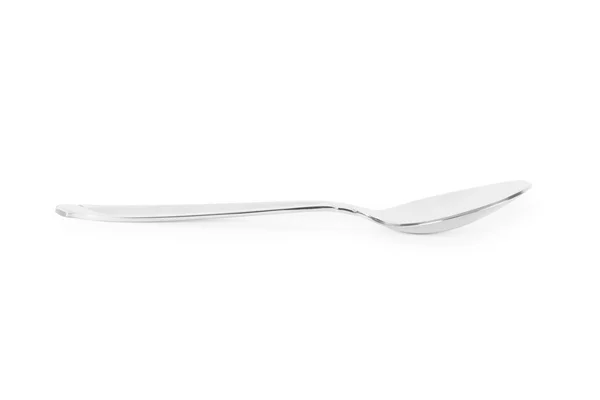 Silver teaspoon — Stock Photo, Image