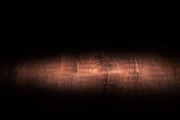 Luce sul pavimento in legno — Foto Stock