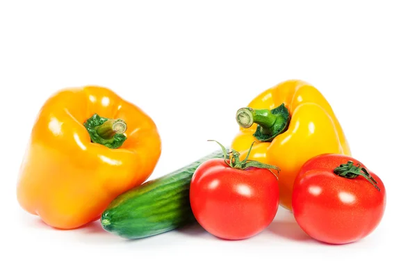 Vegetables on white background — Stock Photo, Image