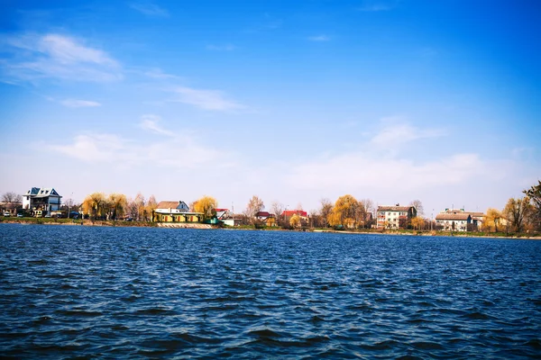 Forest and the river — Stock Photo, Image