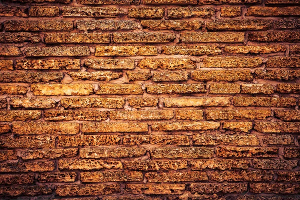 Old scrubbed brick wall — Stock Photo, Image