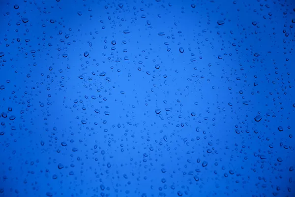 Wassertropfen auf Glas — Stockfoto